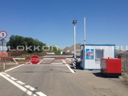 Контрольно-пропускной пункт (КПП) для строй объекта Аэропорт Южный в Актау