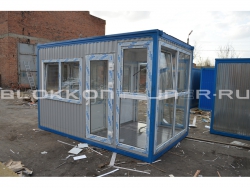 Блок-контейнер 4м, проходная, г.Ставрополь в Актау