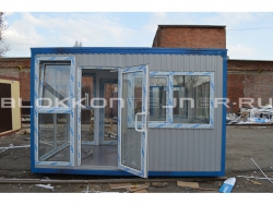 Блок-контейнер 4м, проходная, г.Ставрополь в Актау