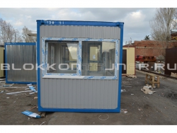 Блок-контейнер 4м, проходная, г.Ставрополь в Актау