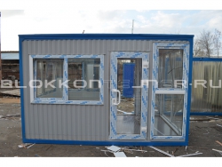 Блок-контейнер 4м, проходная, г.Ставрополь в Актау